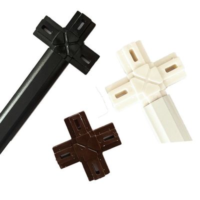 Dubbelkleurige Georgian Bar voor glazen douche deur legeringsmateriaal gebruikt in de productie