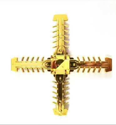 Gemakkelijk te installeren Aluminium schuifvenster bloemen connector voor deuren en ramen decoratie