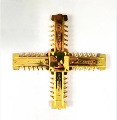 Cross Design Elektroplaat Aluminium Georgian Bar Connector voor UPVC Schuiframen