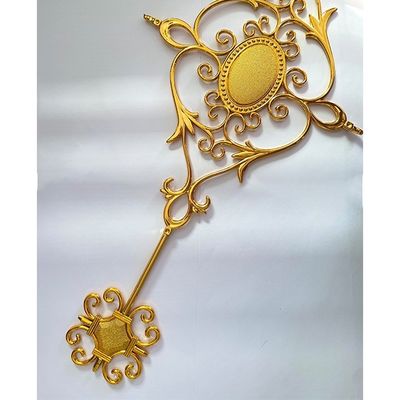 Aluminium Georgian Bar Gold 5*8 Flower De ultieme decoratie voor Turkse UPVC profielen