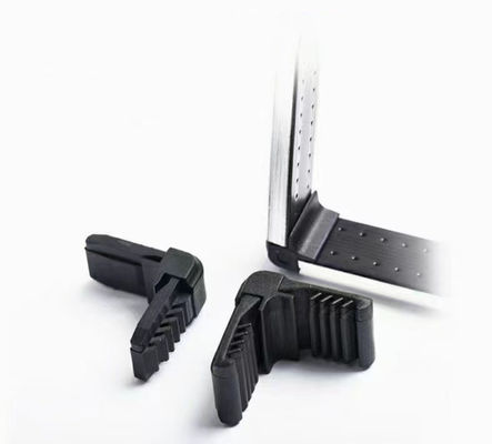 Sluit Aluminium Spacer Bar met Duurzame Plastic Hoek Connector in zwart en grijs