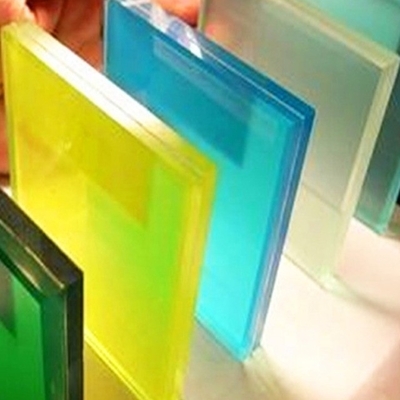 Kleurrijke hoogveilig glas EVA-film Een polymeermateriaal voor de prestaties van glazen ramen