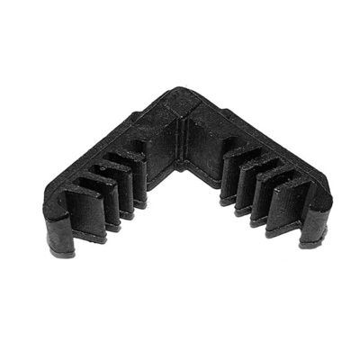 Plastic hoek connector voor isolerende glas Aluminium Spacer stofdicht Insektdicht