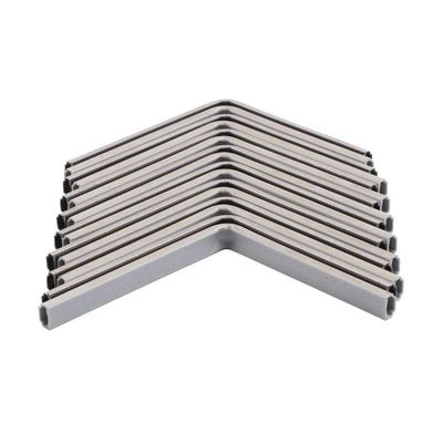 Aluminium afstandsstaaf voor glas geïntegreerde jaloezieën en dubbel glas