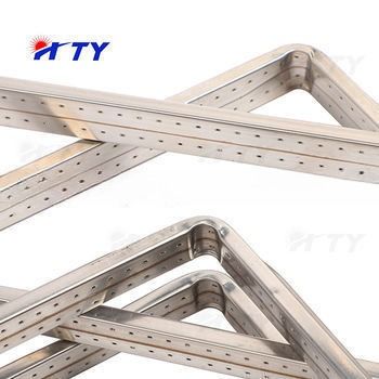 Goed corrosiebestendig buigbaar hol glas aluminium afstandsstaven voor dubbel raam